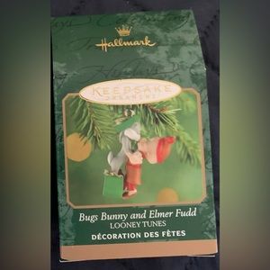 Miniature HALLMARK KEEPSAKE Looney Tunes Bugs Bunny & Elmer Fudd